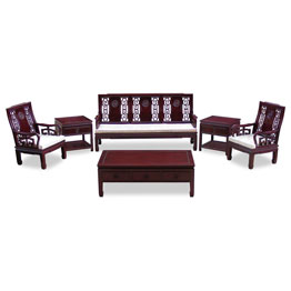 Asian Style Rosewood Living Room Furniture