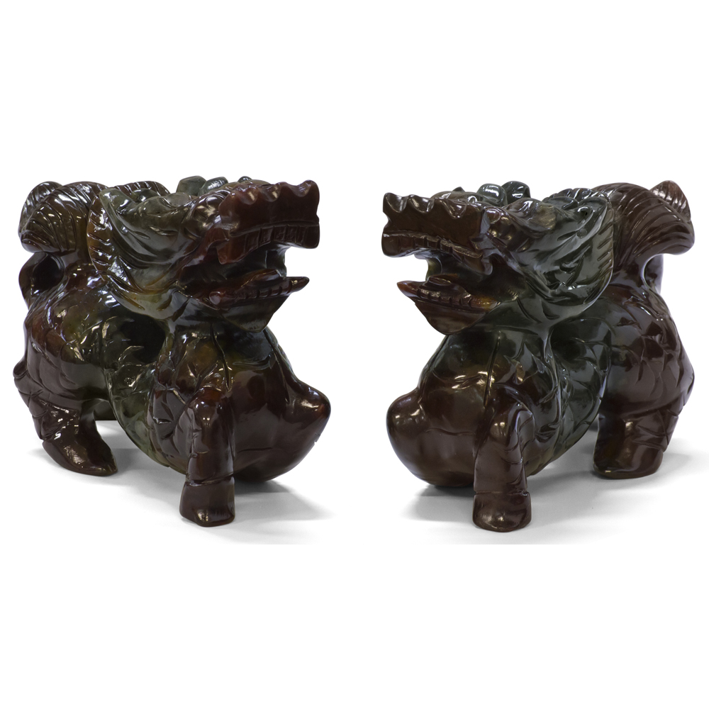 Chinese Jade Prosperity Kirins