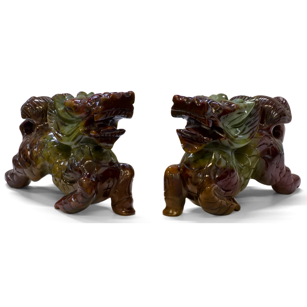 Chinese Jade Prosperity Kirins