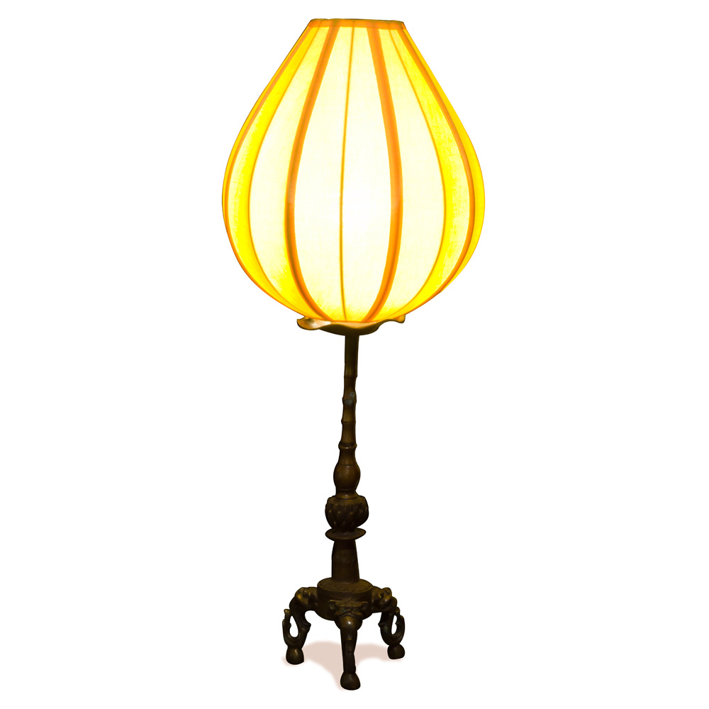 Tang Brass Chinese Table Lantern