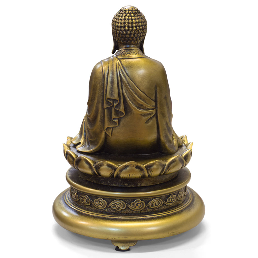 Sitting Amitabah Buddha Oriental Statue