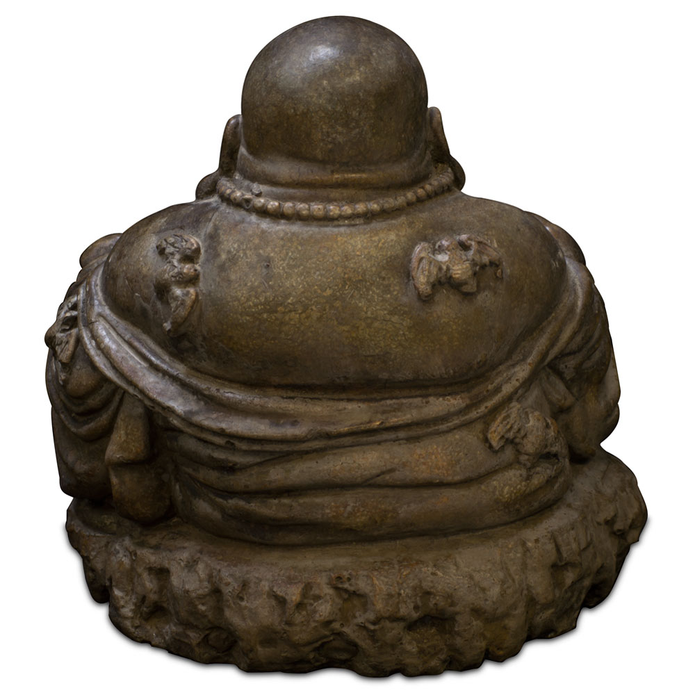 Prosperity Happy Buddha Stone Oriental Statue