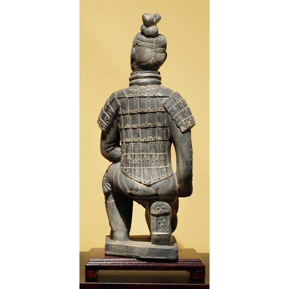 18 Inch Chinese Terracotta Kneeling Archer Warrior