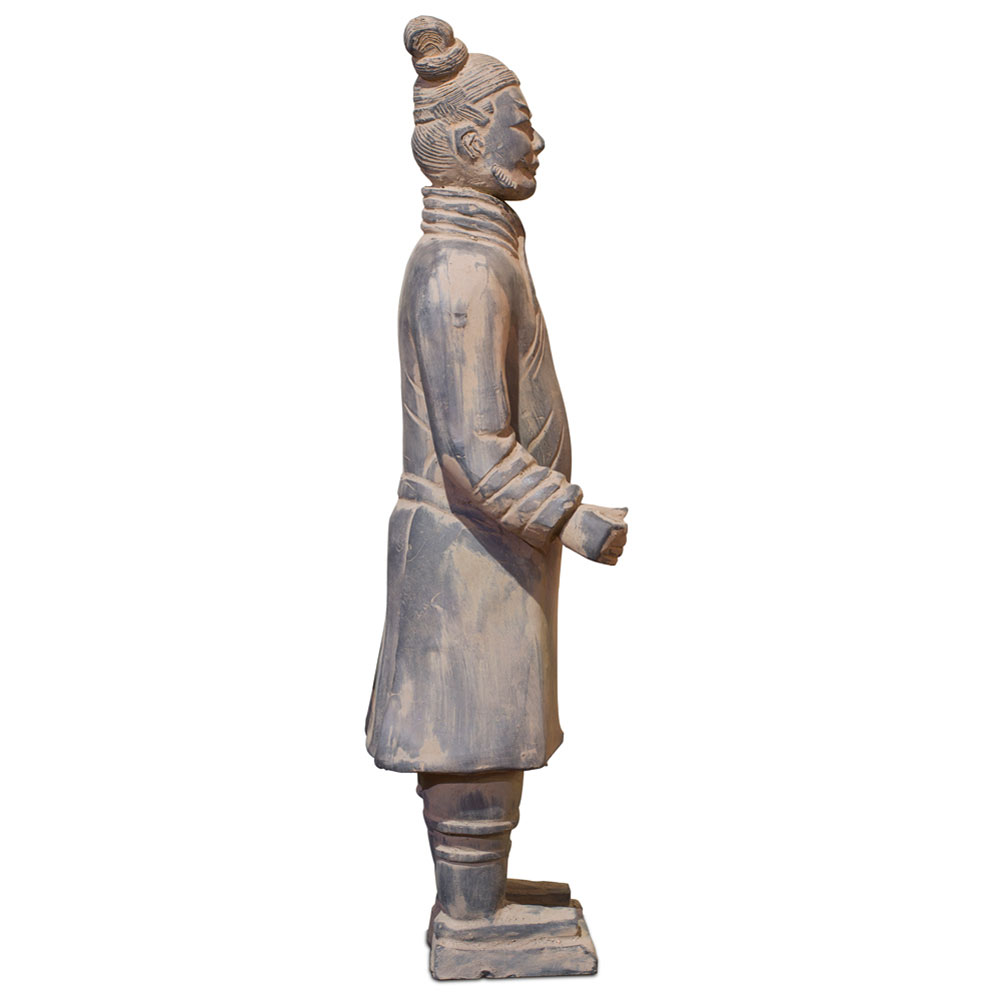 20 Inch Chinese Terracotta Civil General Warrior