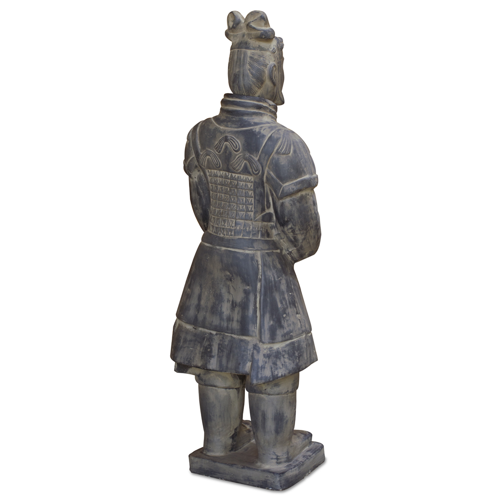 47 Inch Chinese Terracotta Standing Army General Warrior