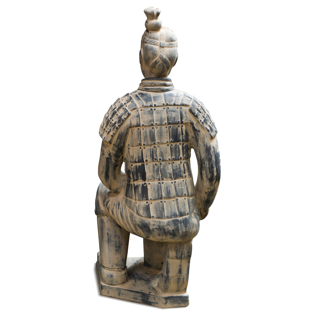 51 Inch Chinese Terracotta Kneeling Archer Warrior