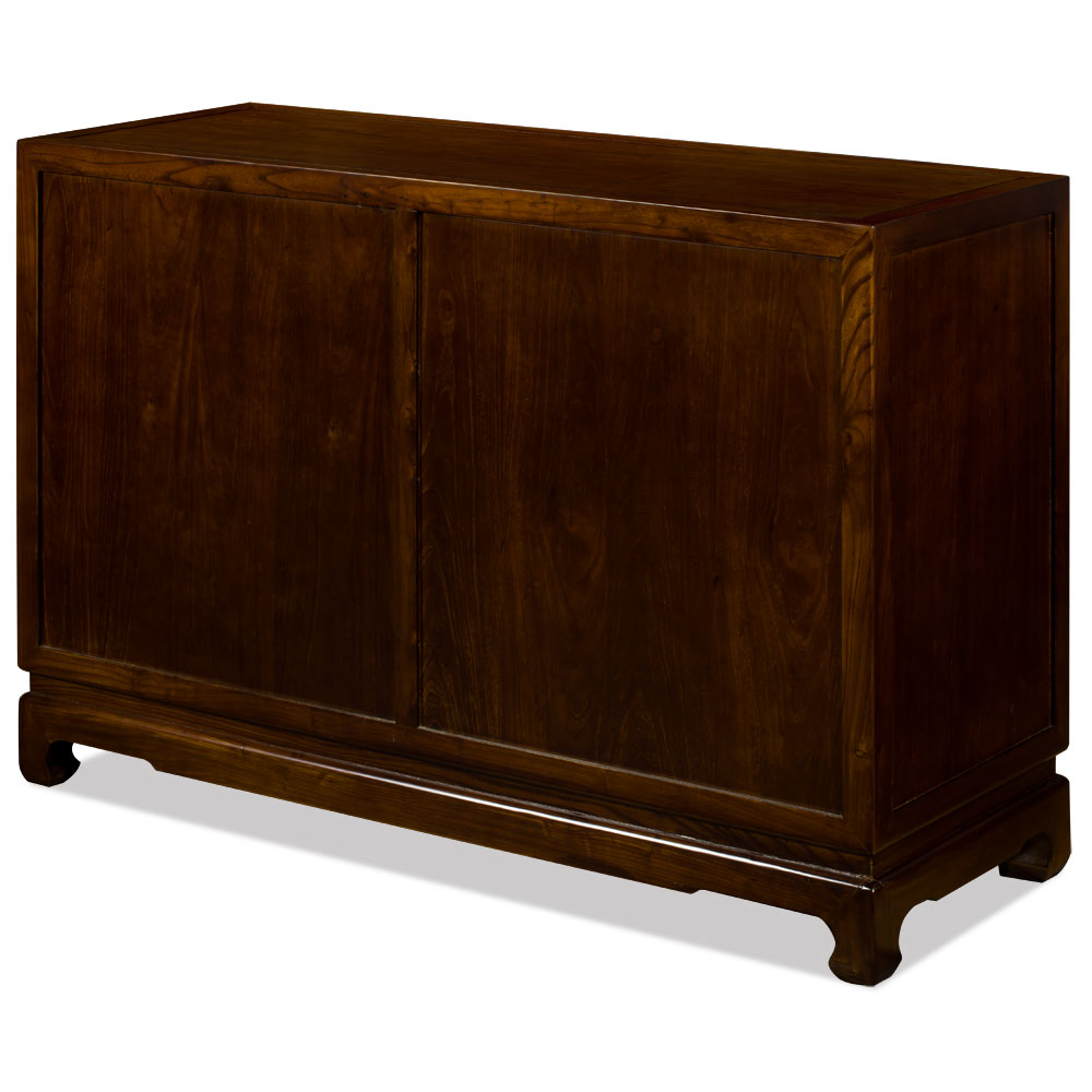 Mahogany Elmwood Chinese Ming Chest of Drawers