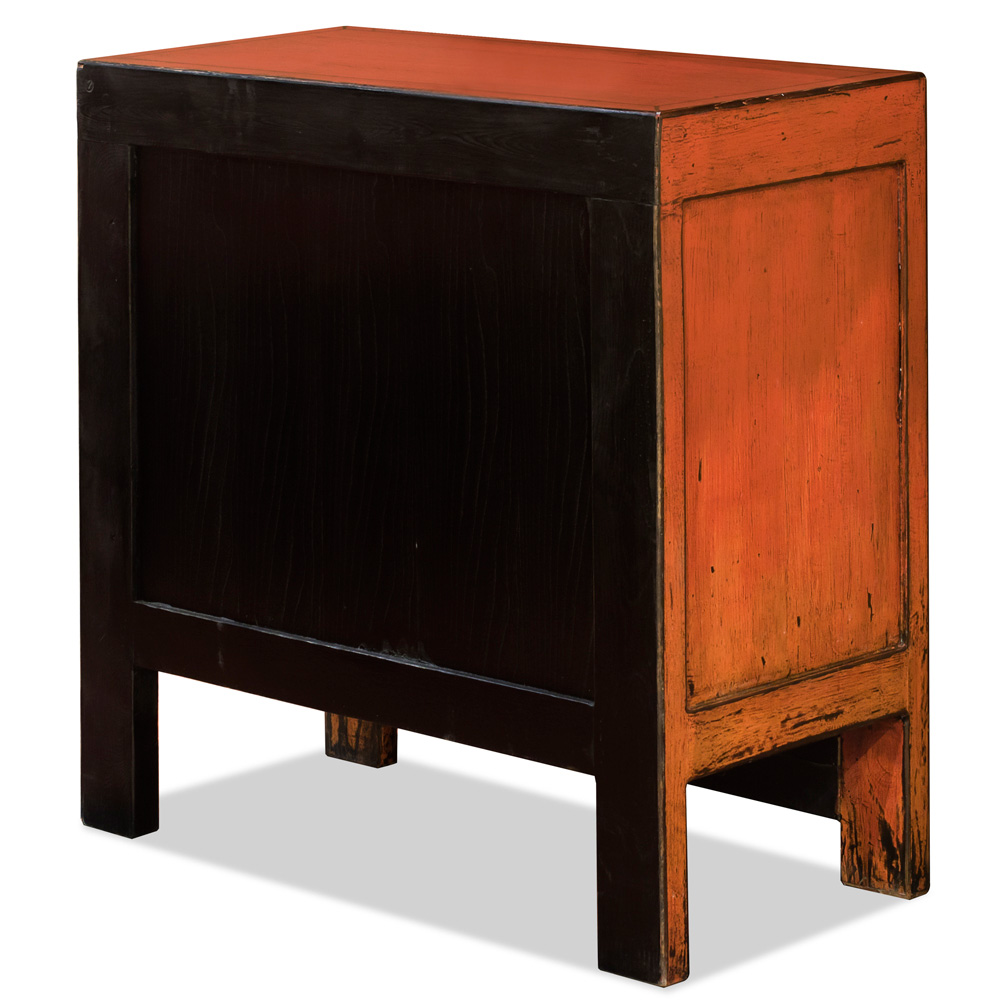 Tangerine Elmwood Mandarin Oriental Cabinet