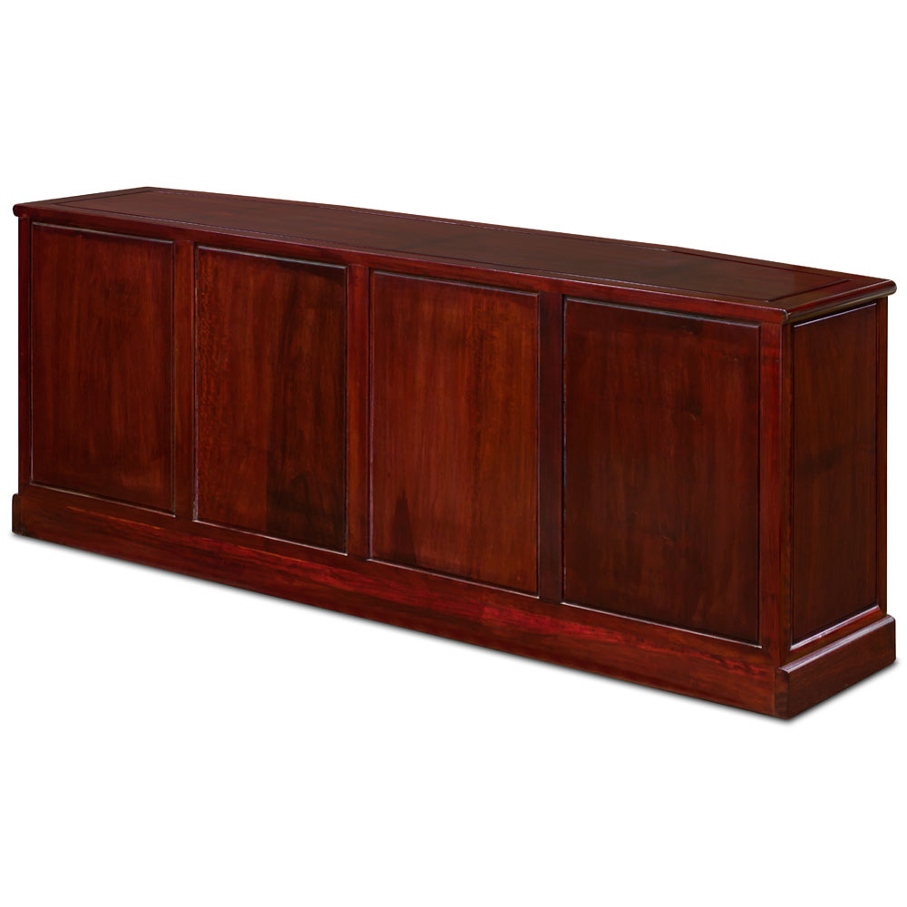 Grand Light Cherry Rosewood Chinese Ming Sideboard