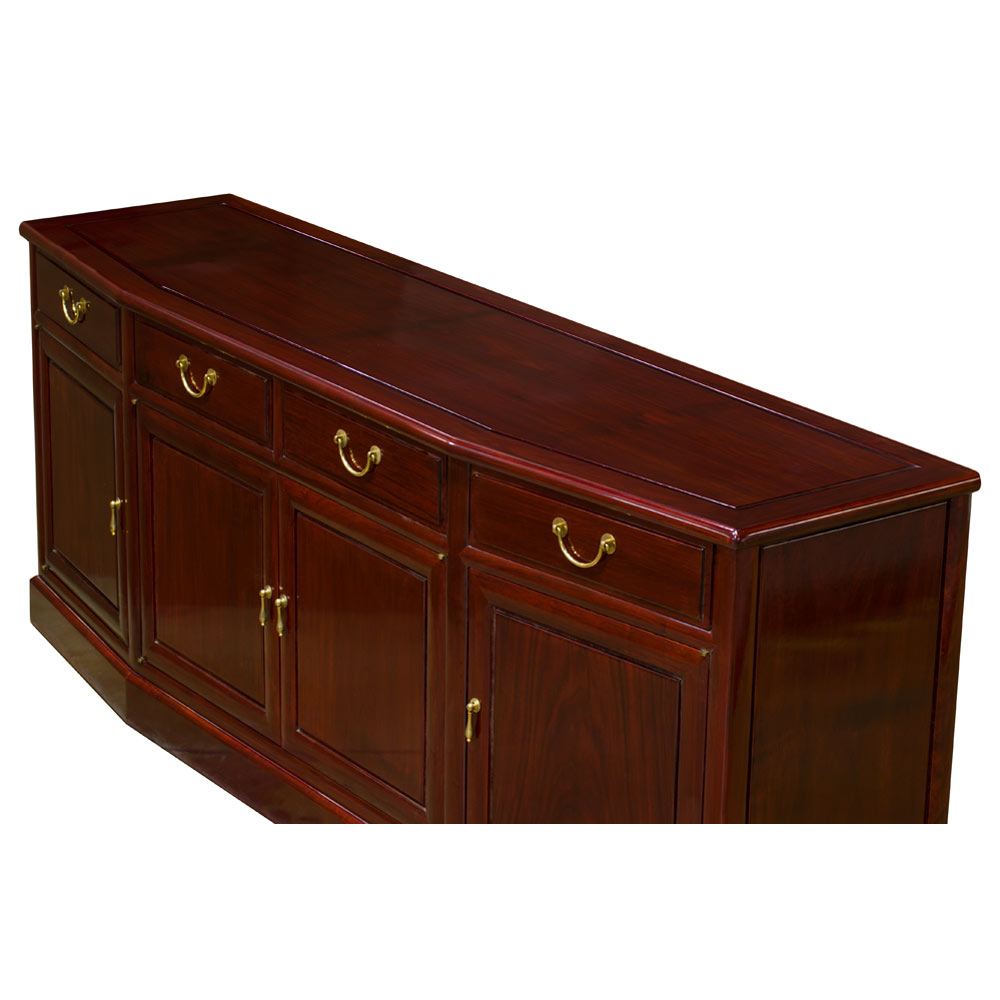 Grand Light Cherry Rosewood Chinese Ming Sideboard