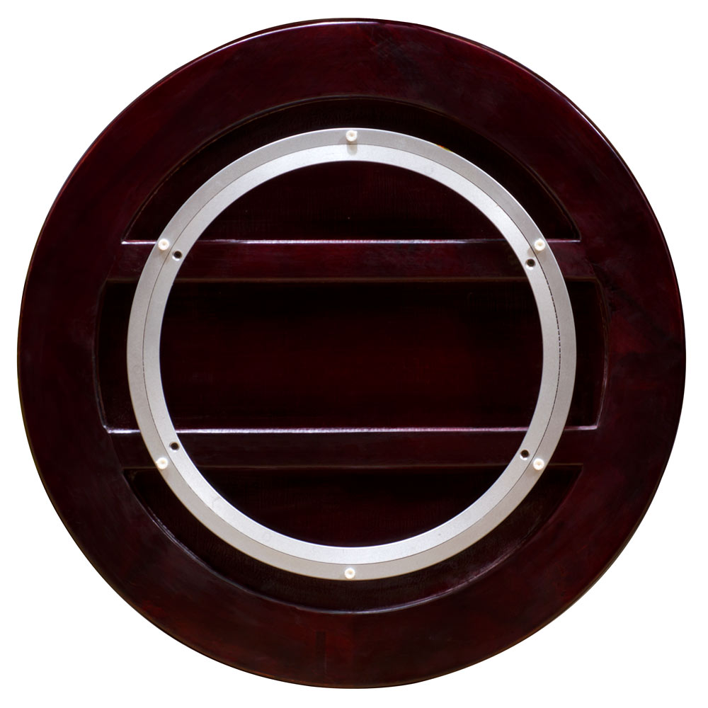 23in Dark Cherry Rosewood Chinese Lazy Susan