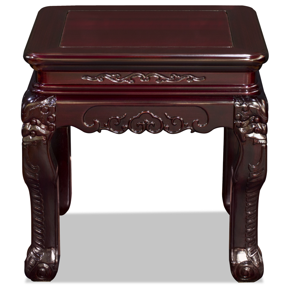 Cherry Rosewood Chinese Palace Lamp Table