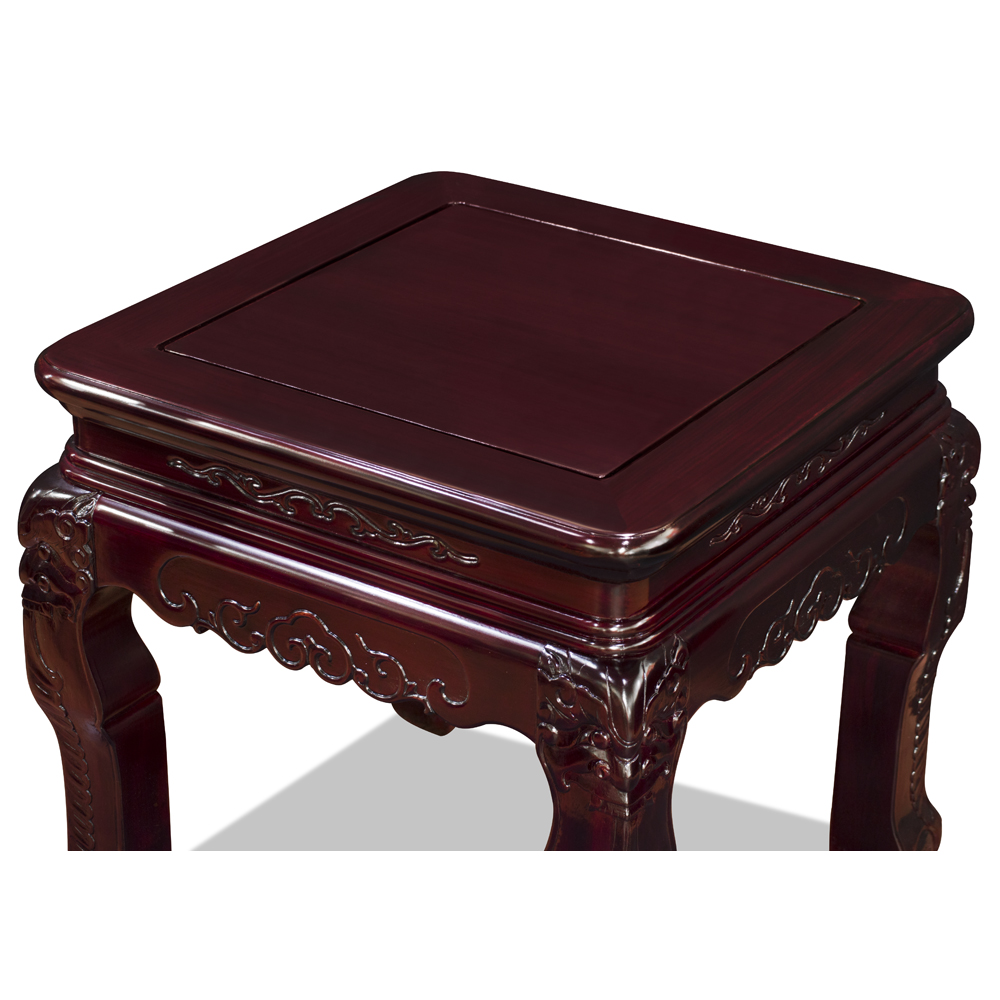 Cherry Rosewood Chinese Palace Lamp Table