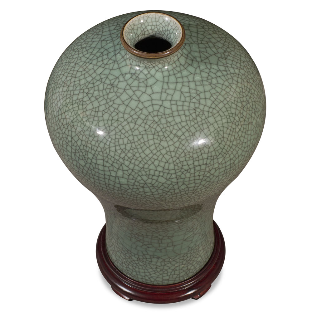 Crackle Celadon Porcelain Chinese Song Dynasty Vase