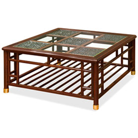 Red Ebony Ming Style Chinese Coffee Table