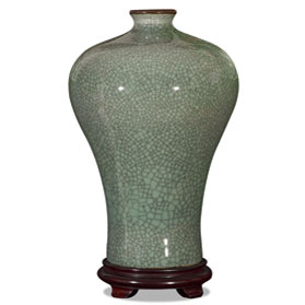 Crackle Celadon Porcelain Chinese Song Dynasty Vase